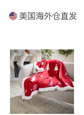 自营 safavieh雪松夏尔巴人休闲毯 - 红色 美国奥莱直发