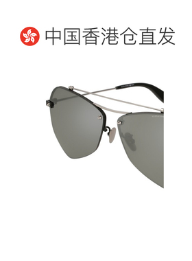 1h可退 香港直邮ALEXANDER MCQUEEN 女士眼镜 AM0121SAMETAL2 AW2