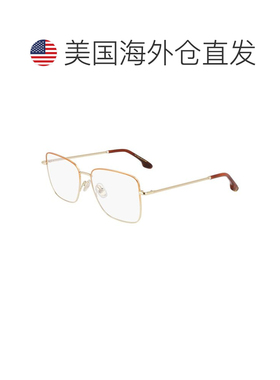 自营Victoria Beckham Metal Glasses Women's (Frames) - brown