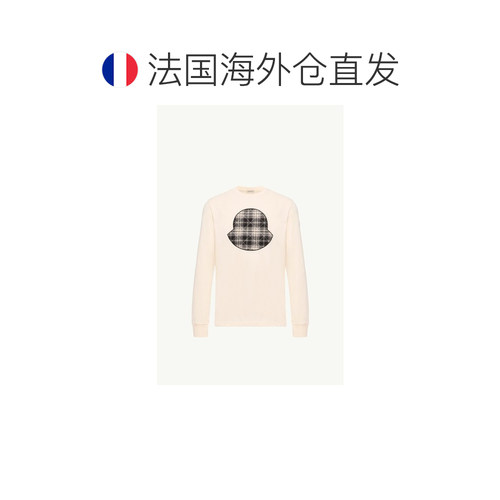 欧洲直邮MONCLER(盟可睐) T-shirt en jersey de coton à empiec - 图1
