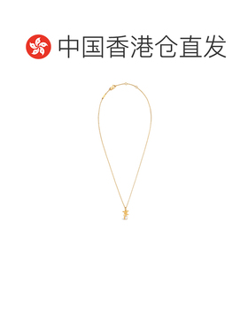 香港直邮CELINE 女士项链 461VJ6BRS35OR SS2026 金色 吊坠项链
