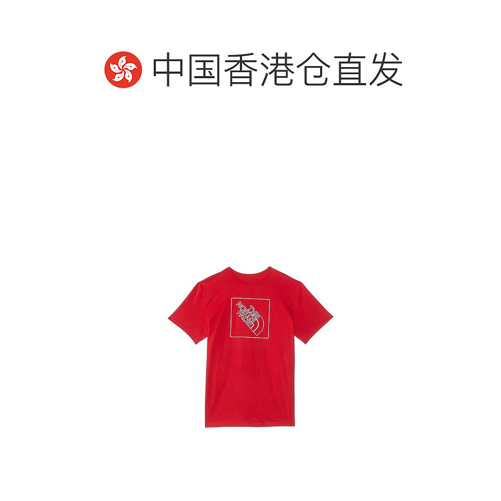 香港直邮潮奢 The North Face 北面 男童 短袖印花T恤(儿童/青年) - 图1