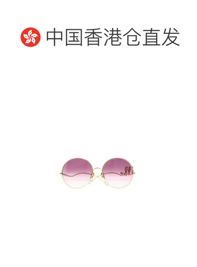 香港直邮CHLOÉ 女士太阳镜 CH0329S00360 AW2025 金色 Gold metal