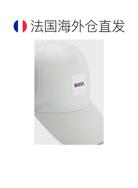 自营欧洲直邮HUGO BOSS雨果博斯 儿童聚酯纤维斜纹布印花Logo棒球