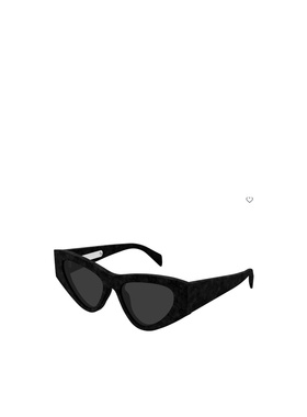 GUCCI 女士眼镜 GG2019S007 SS2026 黑色 猫眼框太阳镜古驰