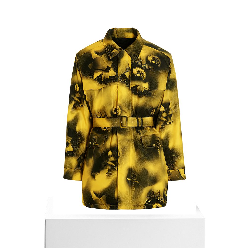 1h可退 香港直邮PRADA 男士外套 SGC09111P1F0010 AW2022 黄色 Re - 图3