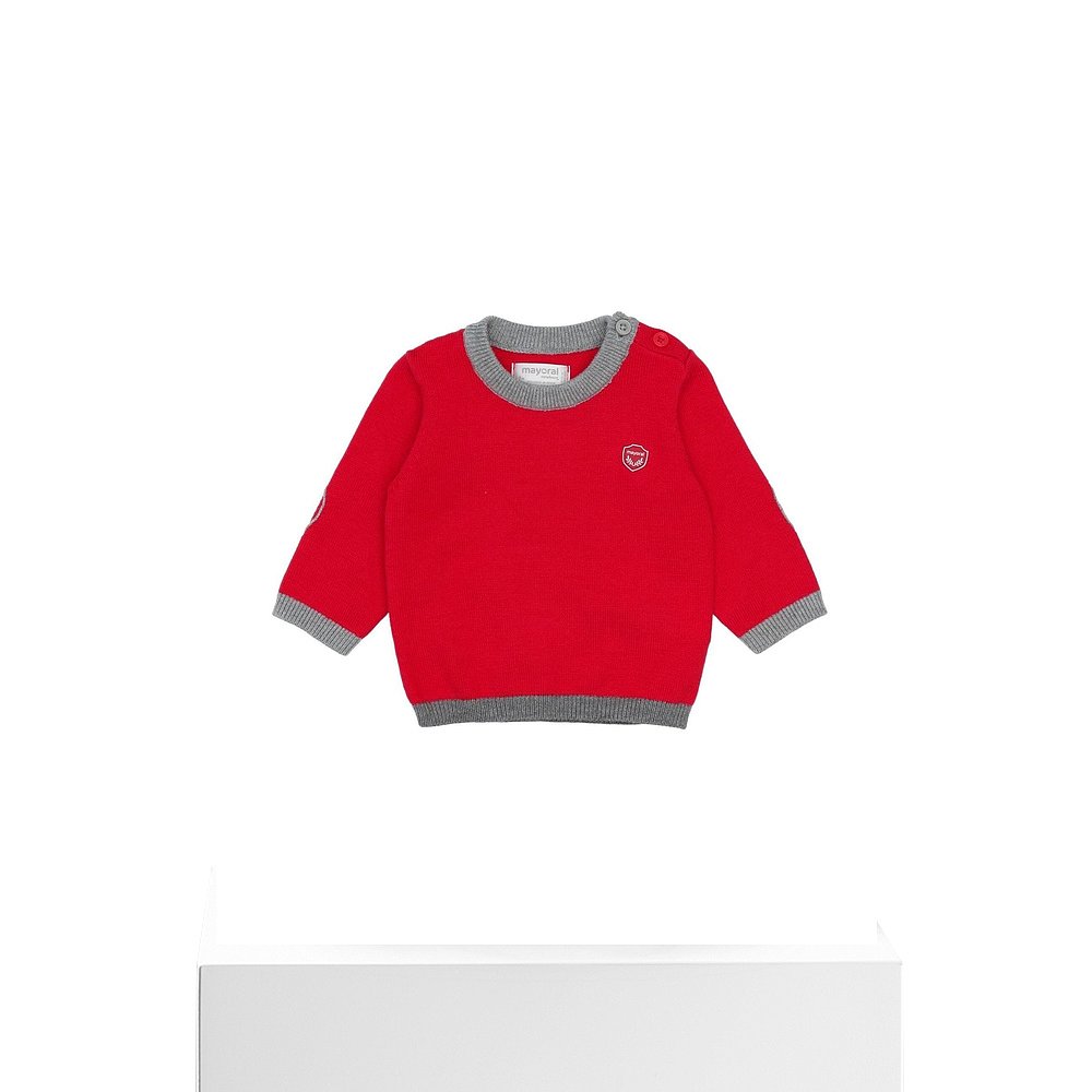 1h可退 潮奢 Mayoral 婴儿 毛衣童装 red红色 舒适时尚 - 图3