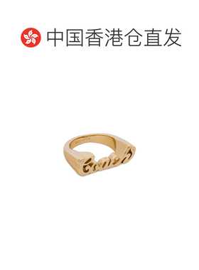 香港直邮COACH 女士戒指 37557624710 SS2026 金色 支付后1h可退
