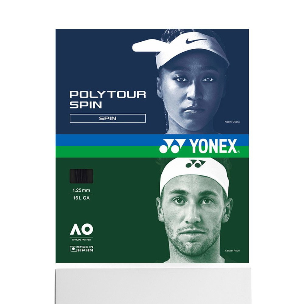 日本直邮Yonex Polytour Spin 120 200M 网球肠 PTS120R2-007 - 图3