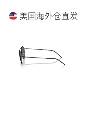自营giorgio armani0ar6185几何金属框架太阳眼镜，双桥设计-白色
