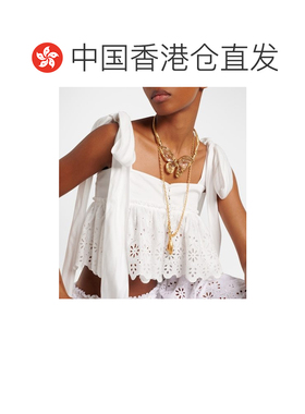 香港直邮Chloe 蔻依 女士 蝴蝶吊坠项链 metal金属色 舒适时尚