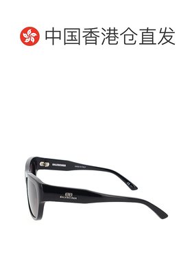 香港直邮BALENCIAGA 男士太阳镜 BB0211S001-5 CO 黑色 BALENCIAG