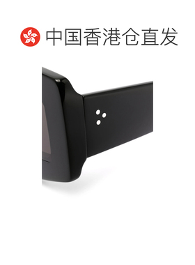 1h可退 香港直邮潮奢 rick owens 瑞克 欧文斯 男士 黑色太阳眼镜