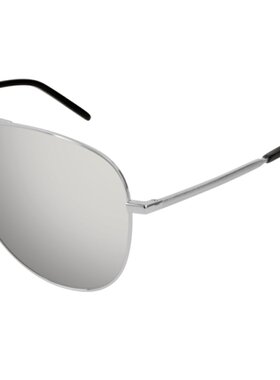 Saint Laurent 徽标太阳镜 CLASSIC11FOLKMETAL