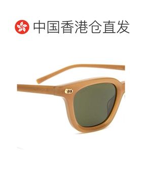 1h可退 香港直邮Gucci 古驰 男士 Eyewear 橢圓形鏡框太陽眼鏡 GG