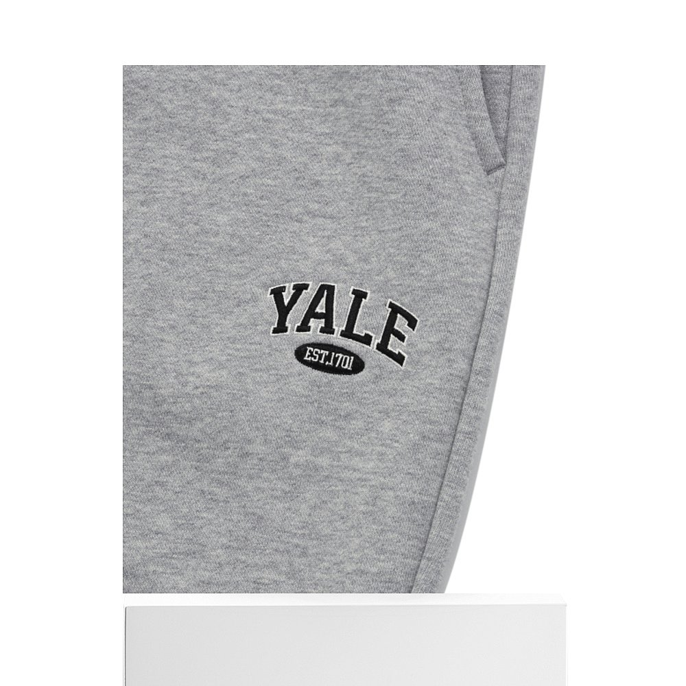 韩国直邮YALE(23FW) 2 TONE ARCH SWEAT PANTS GRAY运动裤YD02PT-图3