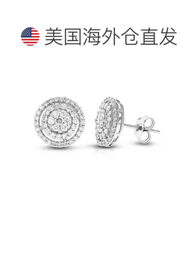 自营vir jewels1 cttw Lab Grown Diamond Composite Earrings in