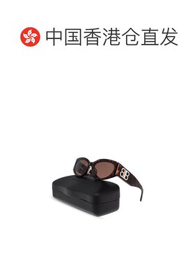 香港直邮BALENCIAGA 女士眼镜 773502T00397623 AW2024 棕色
