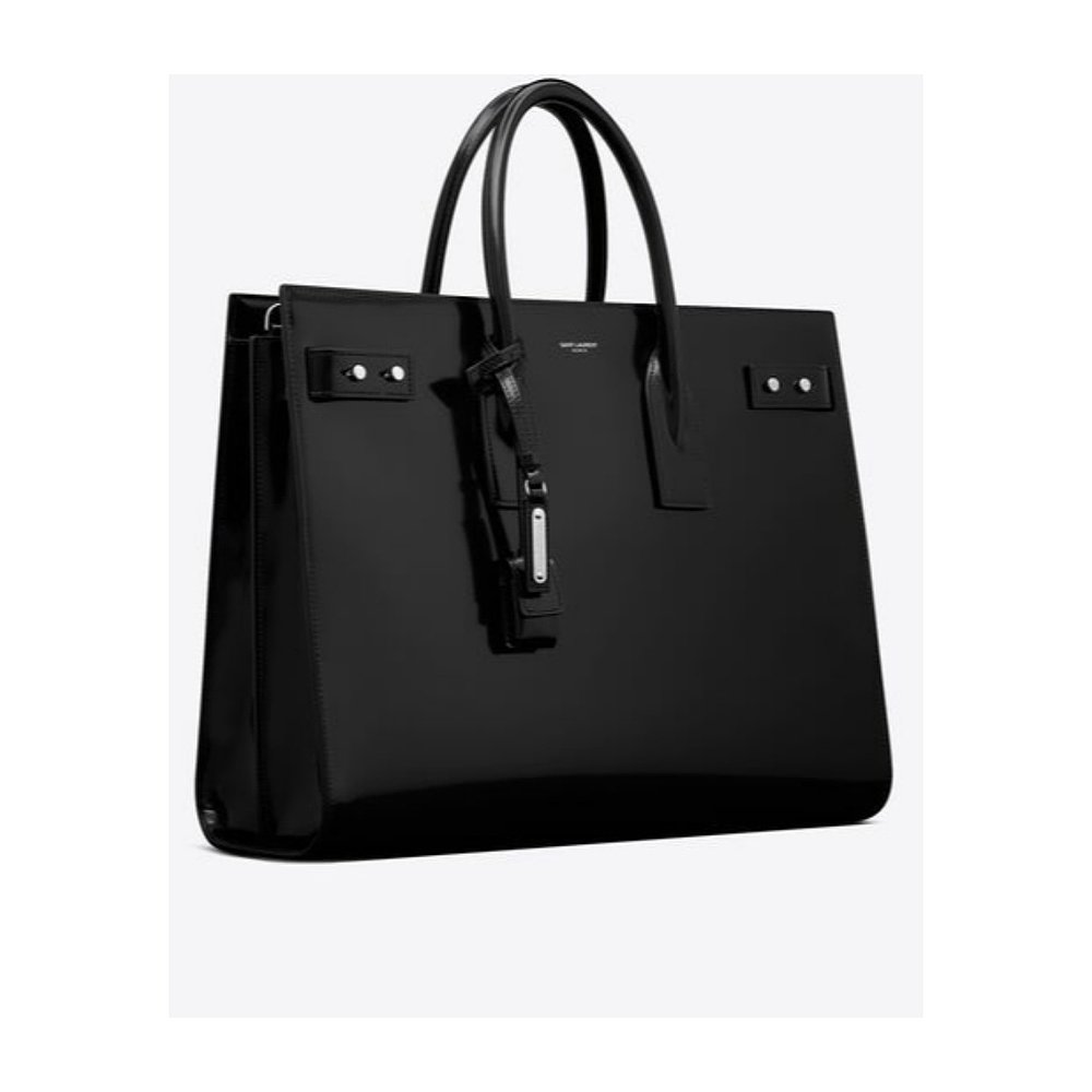 Saint Laurent SAC DE JOUR 薄型大号手提包 631526AAB9H - 图0