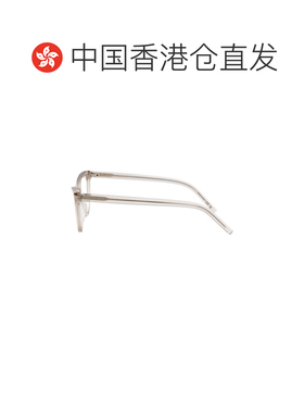 香港直邮SAINT LAURENT 女士眼镜 SLM138004 CO 白色 徽标平光镜