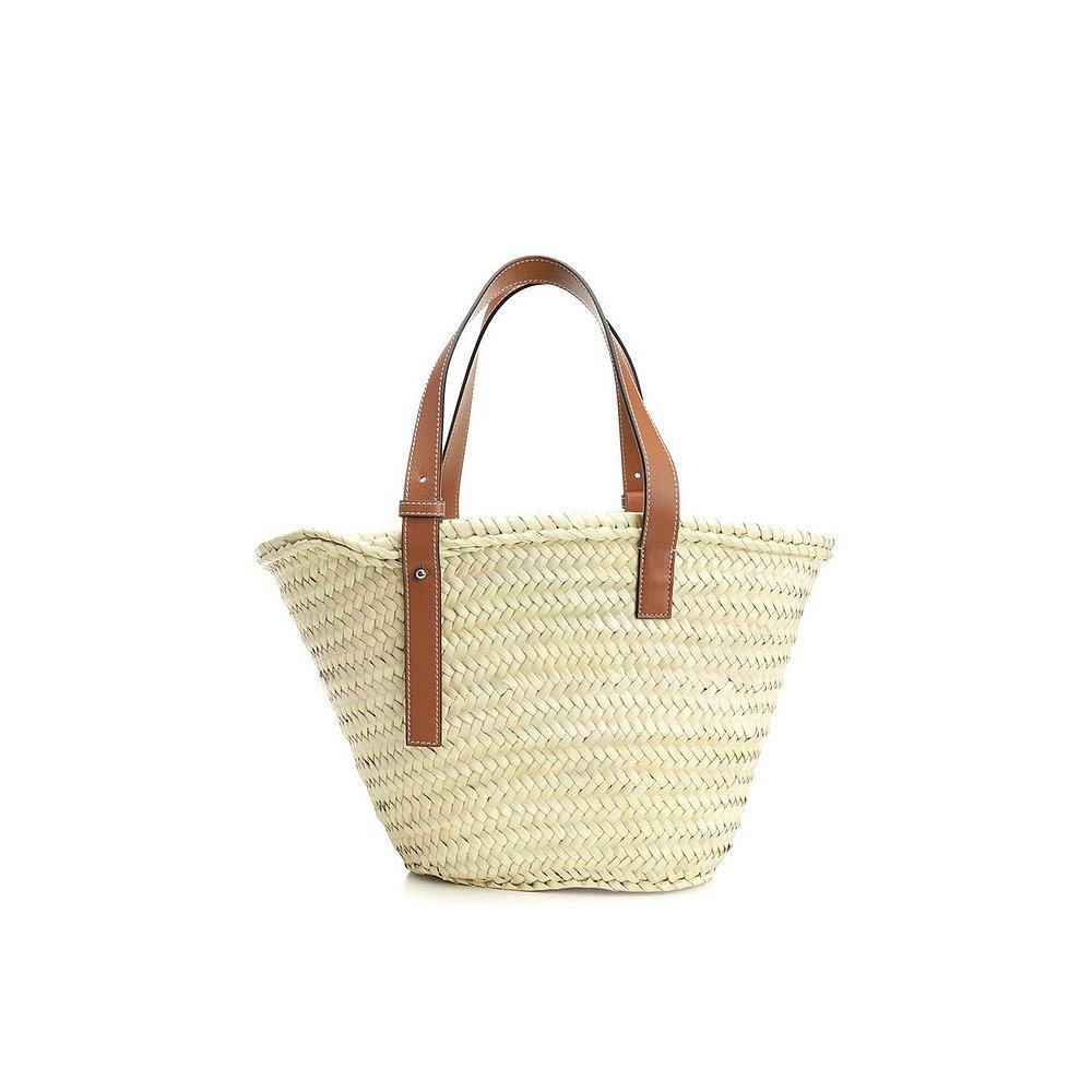 1h可退 香港直邮LOEWE 罗意威 女士 標誌細節籃包 A223S92XAX,淘宝优惠券,粉丝福利购,淘宝优惠卷