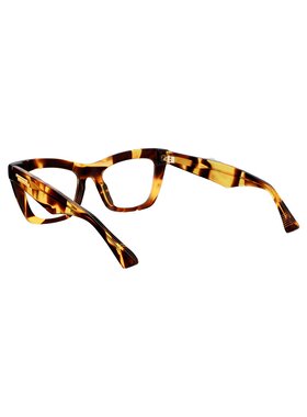 BOTTEGA VENETA 女士眼镜 BV1215O005 CO 棕色 几何框平光镜