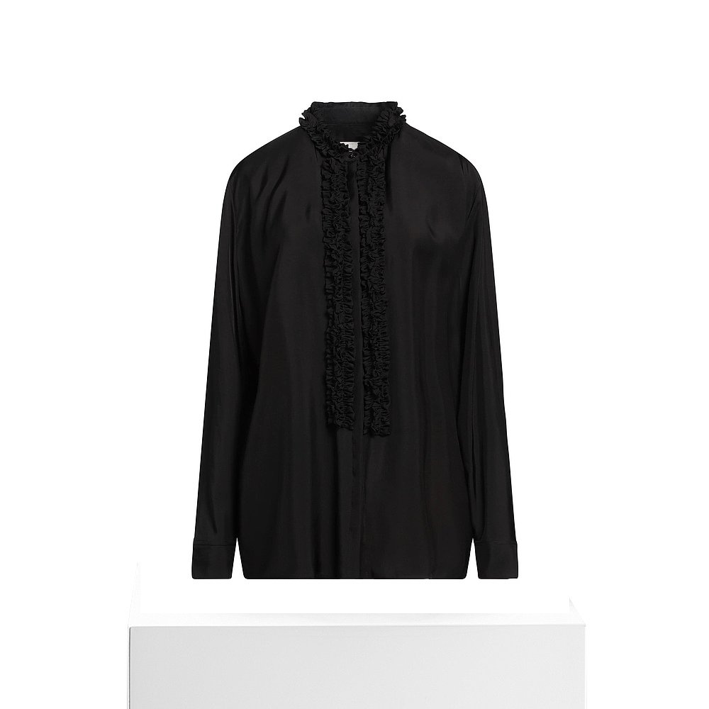 香港直邮潮奢 Jil Sander 吉尔 桑达 女士 Blouses 纯色衬衫 - 图3