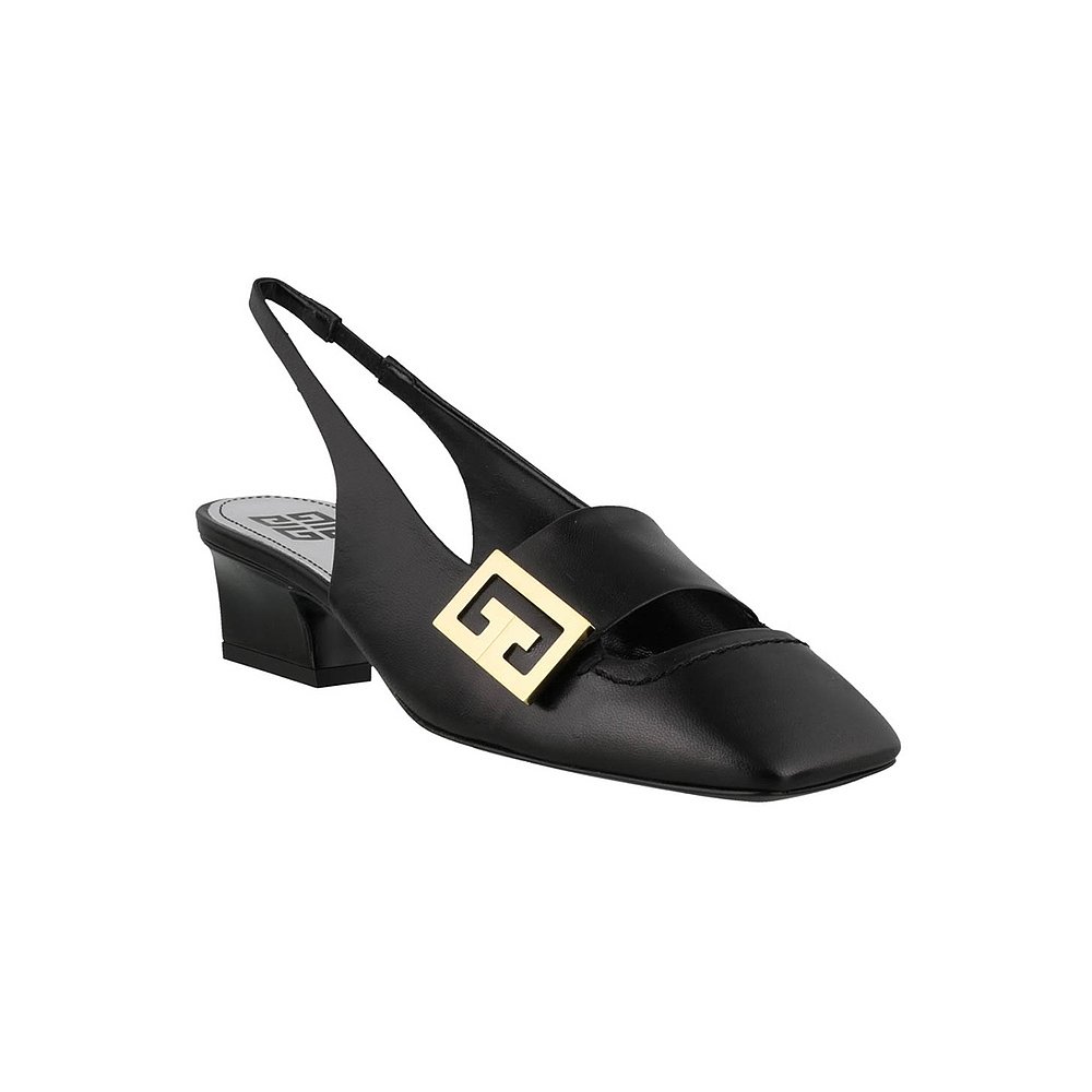 Givenchy纪梵希女士凉鞋黑色小羊皮中跟BE401FE0LR-001