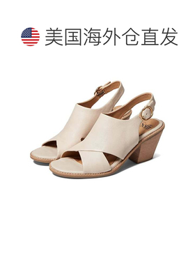 自营Sofft Mendi Sandals Women's Tapioca Gray Leather Block H