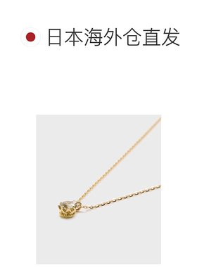 1h可退 日本直邮NOJESS K18 0.1ct 钻石项链 30242116018吊坠