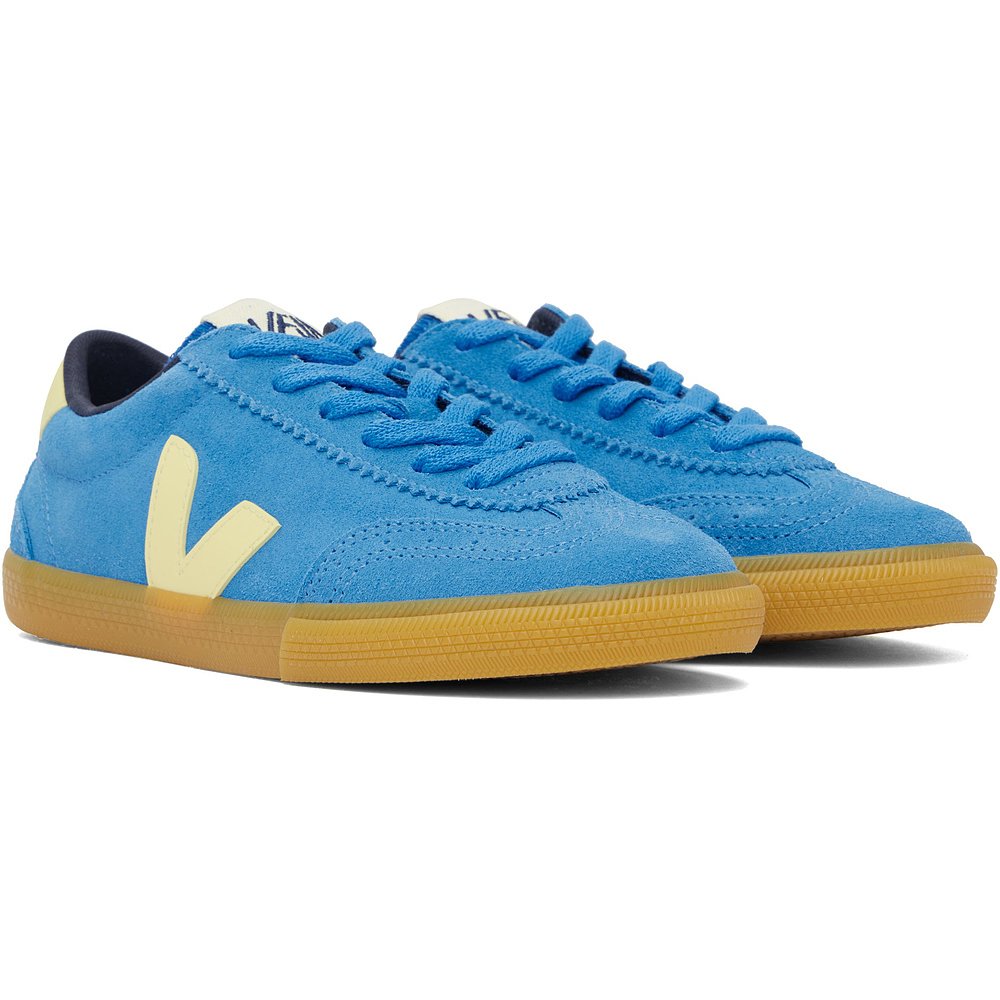 1h可退 潮奢 Veja 女士 蓝色 Volley Suede 运动鞋 VO0320512 - 图2