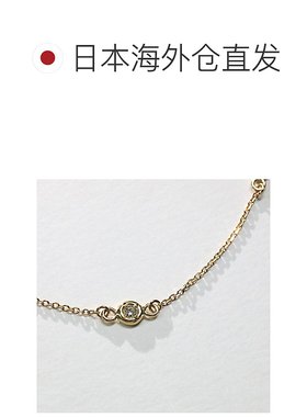 日本直邮(264508) 手链站钻石手链 18k 0.14ct 女士手链 四月诞生
