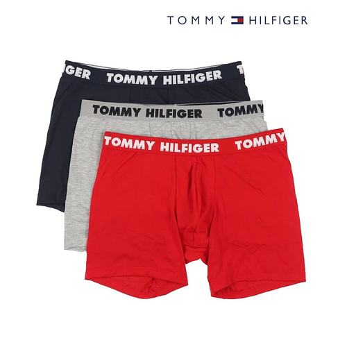 日本直邮TOMMY HILFIGER 拳击短裤3件套装 [TO3203EM011524] 男士 - 图2