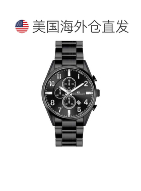 自营Oceanaut Men's Escapade Black Round 46mm - black 美国奥