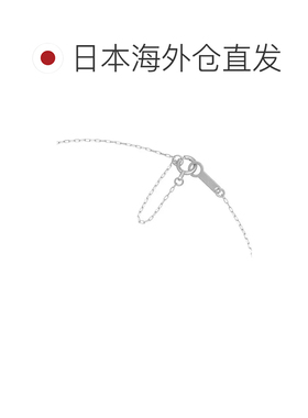 日本直邮4℃ K10白金项链吊坠