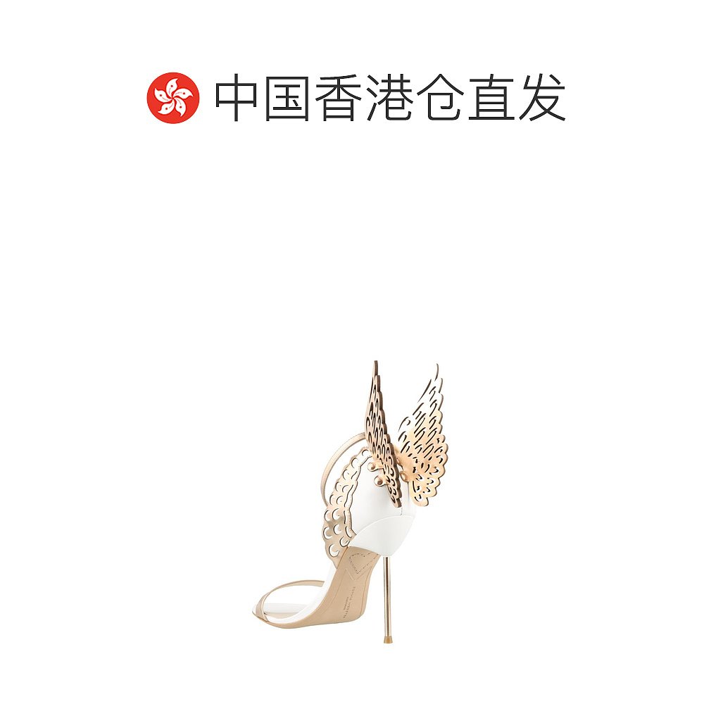香港直邮SOPHIA WEBSTER女士高跟鞋 SWCC15015WHITEROSEGOLD-图1