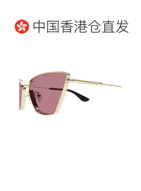 1h可退 香港直邮mcqueen 亚历山大 麦昆 女士 猫眼太阳镜 AM0501S