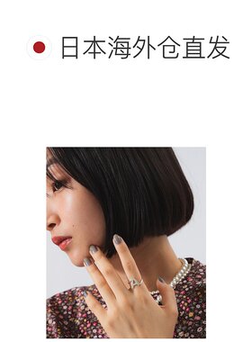1h可退 日本直邮BEAMS BOY 女士 925银饰 一筆書寫風 細緻字母戒