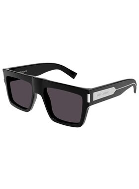 1h可退 潮奢 Saint Laurent 圣罗兰 男士 SL 628 001 太阳镜 SL62