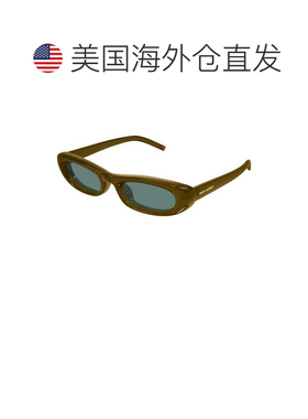 美国直邮自营saint laurentSl 557遮光丰满圆角矩形太阳镜-灰色