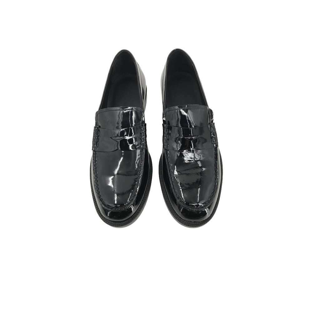 香港直邮Emporio Armani 圆头乐福鞋 X4A095XAT24阿玛尼 - 图0