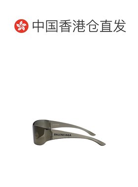 香港直邮BALENCIAGA 男士太阳镜 BB0421S002 AW2025 灰色 Sunglas