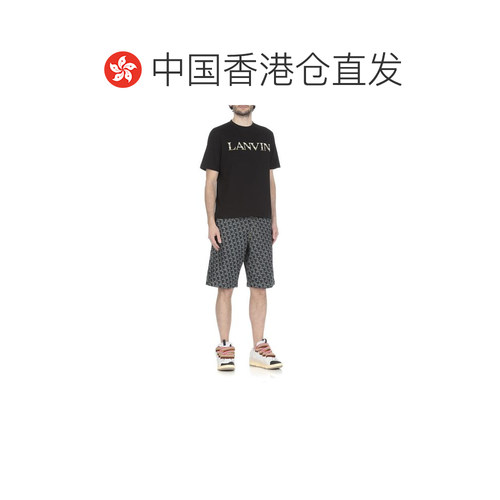 香港直邮LANVIN 男士T恤 RMTS0005J207P2210 SS20【付后1h可退】 - 图1
