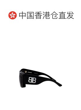香港直邮BALENCIAGA 女士太阳镜 BB0443S002 AW2025 黑色 Sunglas