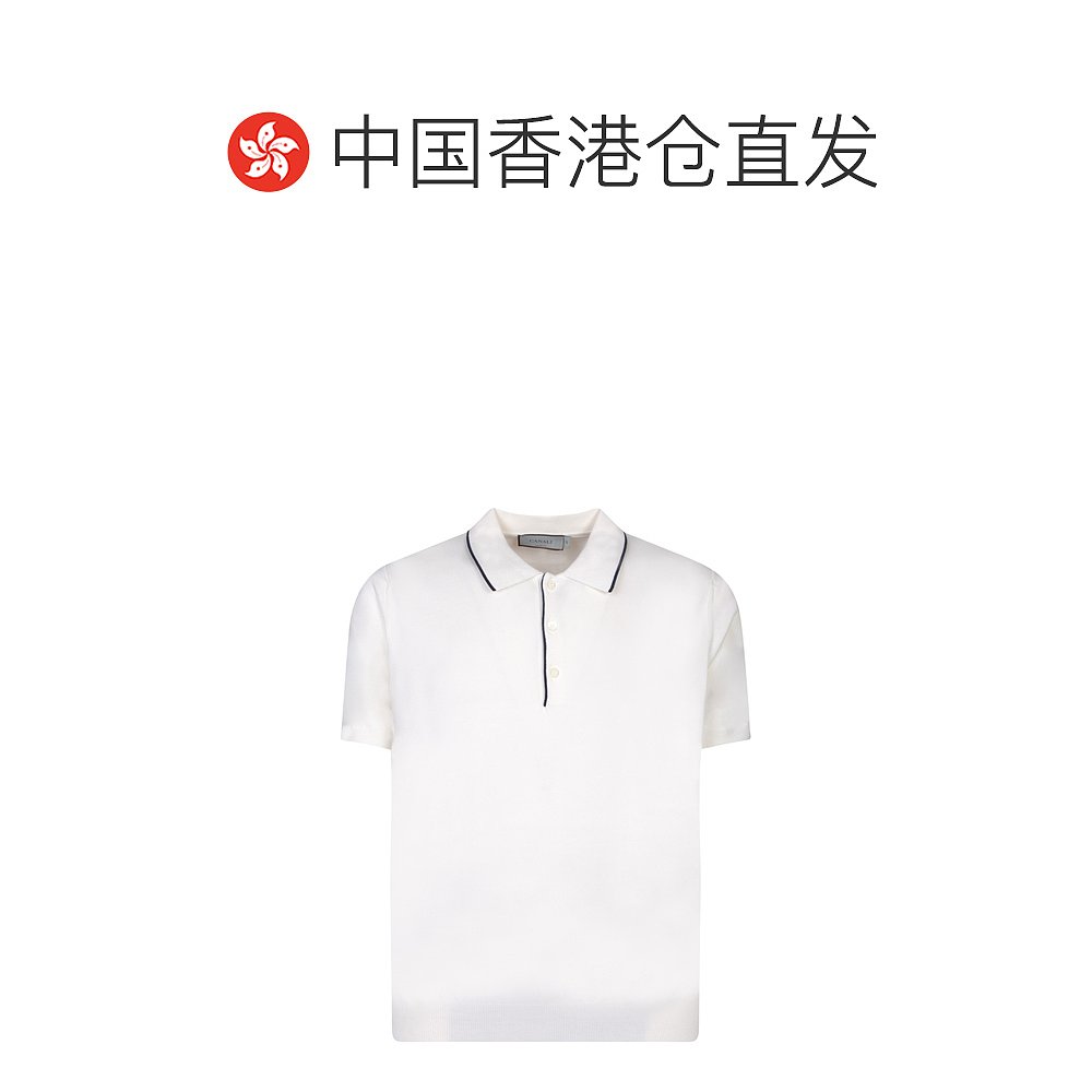 香港直邮潮奢 Canali 康钠丽 男士 短袖Polo衫 C0997MK01148 - 图1