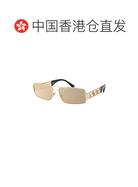 香港直邮VERSACE 男士太阳镜 0VE225710025A AW2025 金色 Sunglas