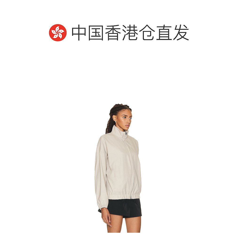 香港直邮潮奢 Fear Of God 女士 Eternal 尼龙拉链夹克 FGE30 - 图1