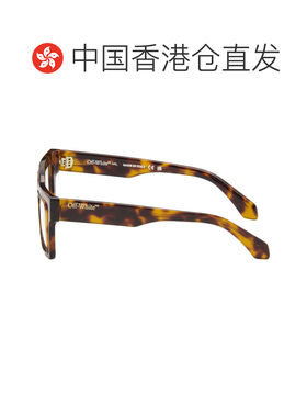 香港直邮off-white 男士 棕色 5029 眼镜 OW50296D00526D00SHINYH