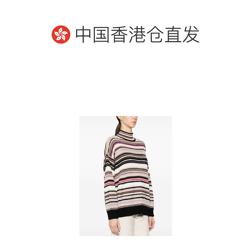 香港直邮MISSONI 女士针织毛衣 DS23WN1ZBK030YSM94W - 图1