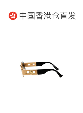 香港直邮VERSACE 女士太阳镜 0VE2264100287 SS2026 金色 Sunglas